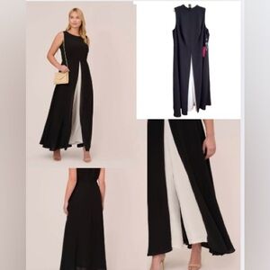 🚨 NWT Stunning Adrianna Papell Color-block Jumper Size 16